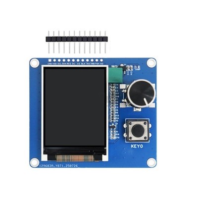 2Inch TFT LCD Display EC11 Rotary Encoding Control Board SPI IIC Programmable