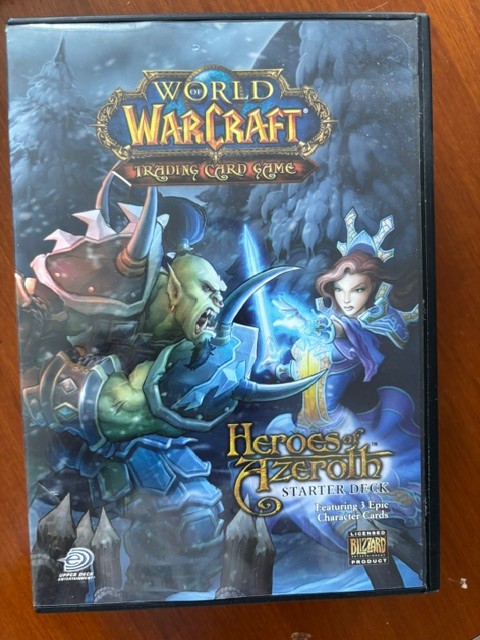 World Of Warcraft Trading Card Game Heroes Of Azeroth Official Rulebook Booklet