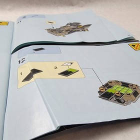 LEGO 76056 Batman Rescue from Ra's al Ghul Instruction Manuals Books 1 & 2