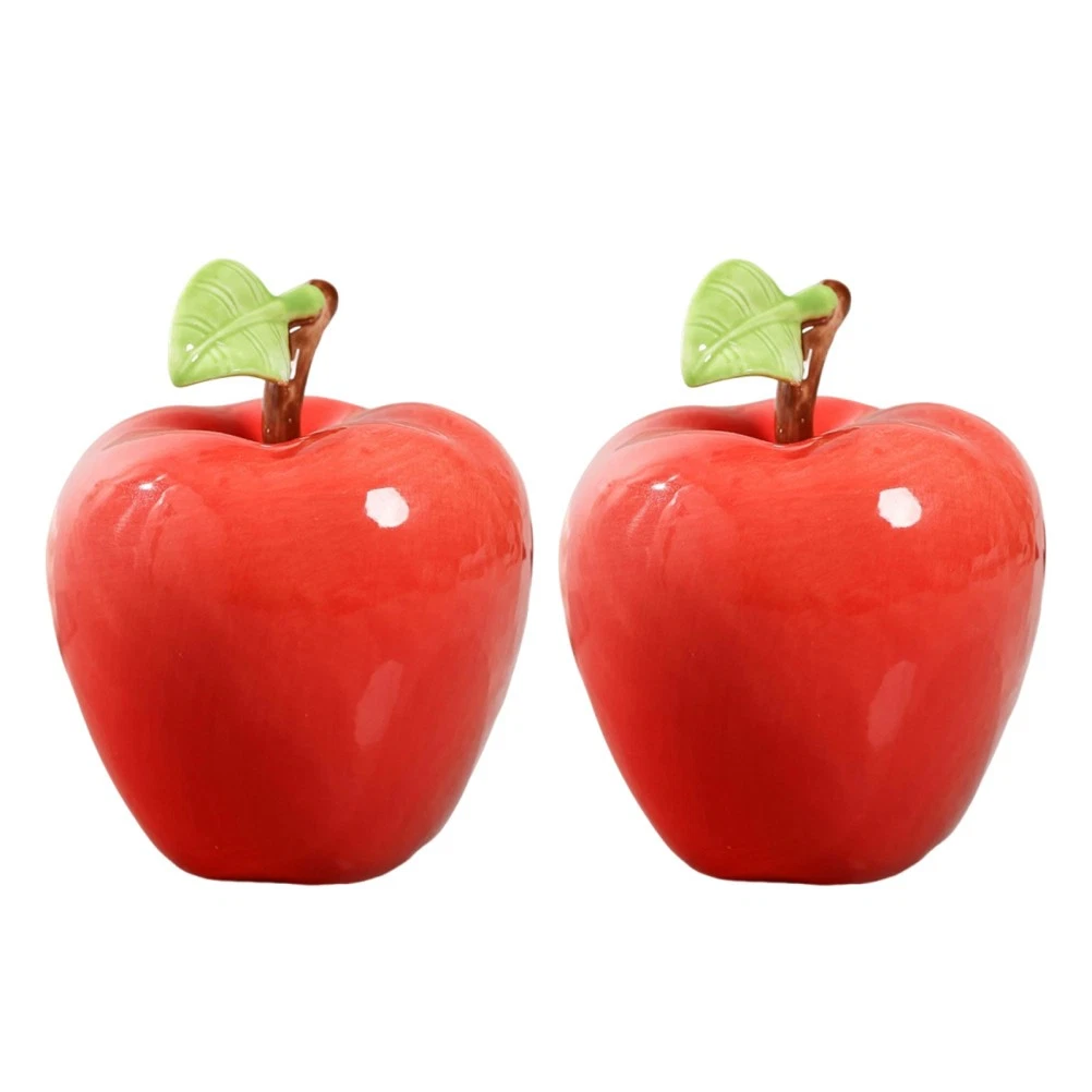 40 pezzi di mele artificiali, mele di frutta artificiale
