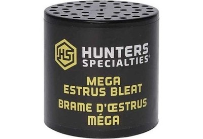 Hunters Specialties Black Plastic 1'' Estrus Bleat Game Calls - HS-00168