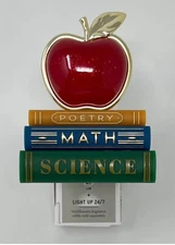 Bath & Body Works APPLE & BOOKS, SCHOOL Night Light Wallflower Plug-In Holder🍎