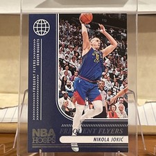 2024-25 Panini Hoops Basketball Nikola Jokic-#8 Frequent Flyers Insert. Nuggets!