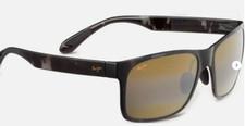 NEW MAUI JIM Red Sands Gray Tortoise H432-11T POLARIZED Sunglasses Brown Lens