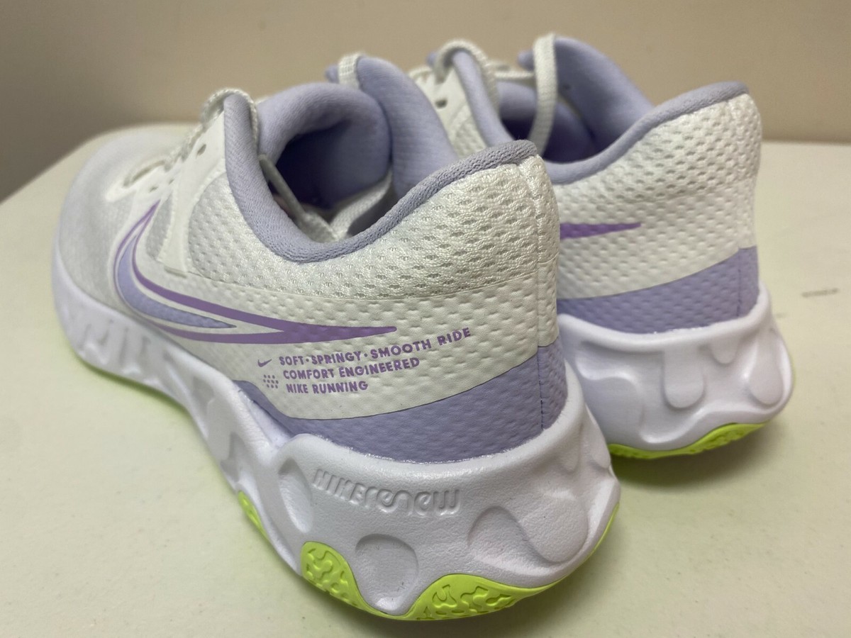 Womens Nike Renew Ride Summit White/Lilac-Piure Violet