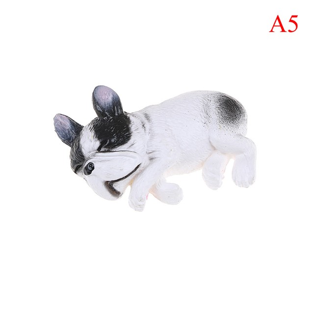 French bulldog sleepy corgis dog toys action figures pvc model toy dollkidgp`US