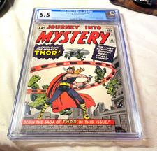 Journey Into Mystery #83 CGC  5.5 / 1st Appearance Thor! / 1962 / Comic Book