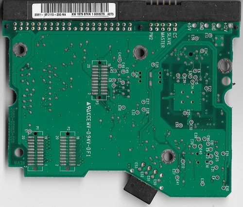 WESTERN DIGITAL WD400EB-75CPF0 SCHEDA PCB IDE 40 GB SOLO 2061-001113-200 NA