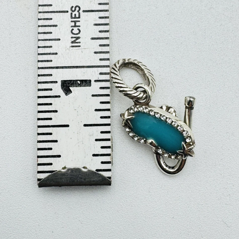 Brighton Gafas de Buceo Dije Colgante Turquesa Esmalte Estrella de Mar Foto 3 de 4