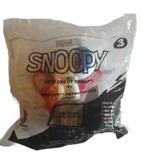 Peanuts: Astronaut Snoopy McDonald  s Happy Meal Toy 3. Sealed.