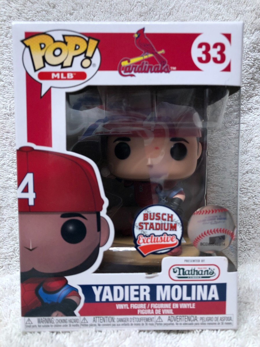 YADIER MOLINA FUNKO POP sga cardinals st louis NEW giveaway  display picture 1