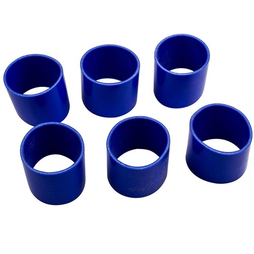 8x Kit de tuberías intercooler de aluminio universal de 3" pulgadas + manguera de silicona + abrazaderas - Imagen 6 de 12