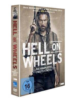 Hell on Wheels - komplette zweite Staffel 2 - 3 DVD's/NEU/OVP
