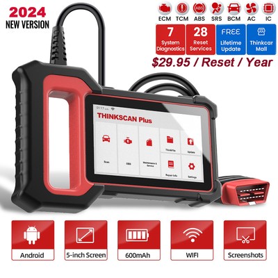 Automotive OBD2 Scanner ABS SRS Transmission AC IC Car Diagnostic Scan Tool 