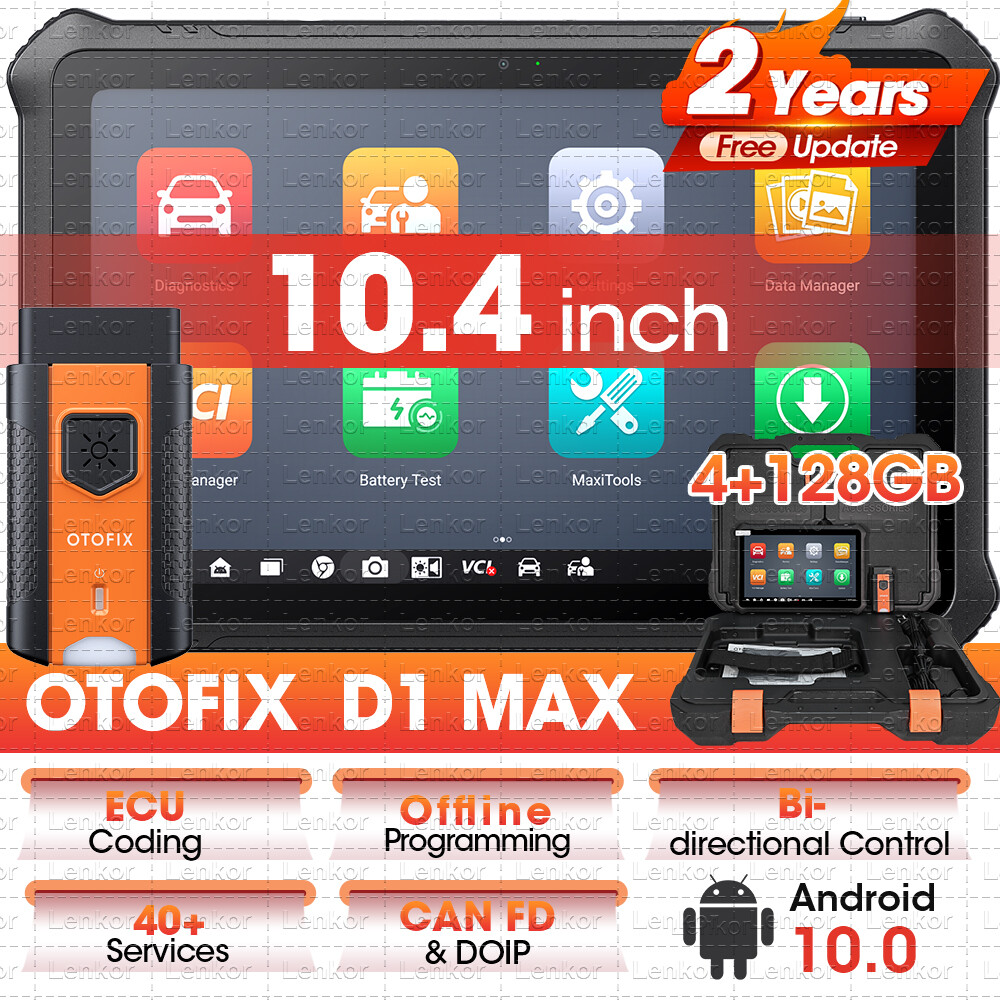 2025 OTOFIX D1 MAX Bidirectional OBD2 Scanner Coding Full System Diagnostic Tool