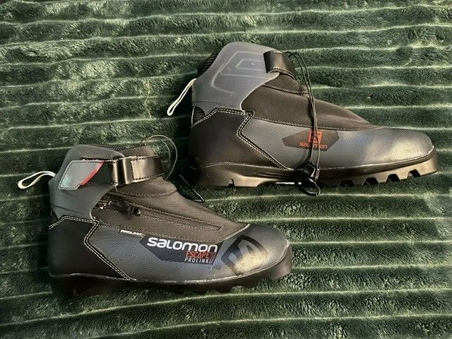 Scarponi da sci di fondo Salomon Escape 7 Prolink da uomo 8 5 US foderati Thinsulate