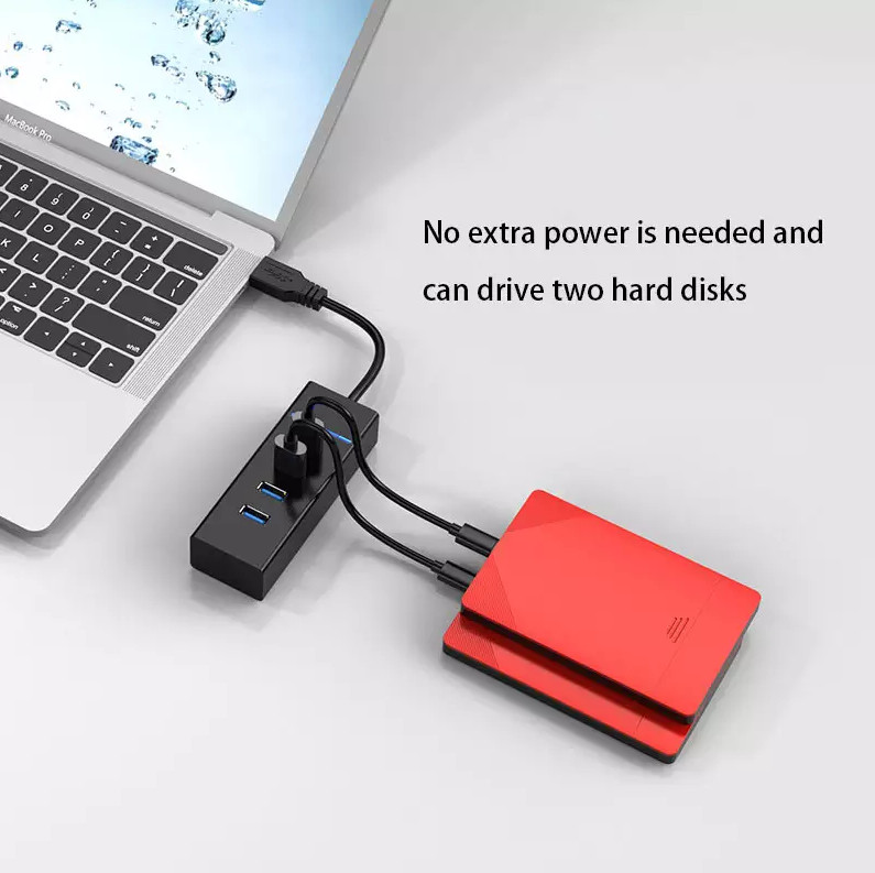 hub usb rapide – vue détaillée