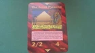 INWO PROMO CARD THE GREAT PYRAMID ILLUMINATI NEW WORLD ORDER EXCELLENT!!!
