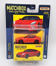 COLLETTORI MATCHBOX 2022 / PNEUMATICI JAGUAR F - TYPE COUPE ROSSO 4/20 / True Grip 2015.