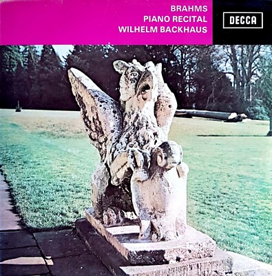 Brahms Piano Recital, Wilhelm Backhaus(Decca,S/Korea Press,NM)