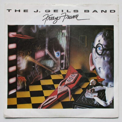 The J. Geils Band - 7'' UK 45 - Freeze Frame - 1981 - EA 134 - P/S - VG+/VG+