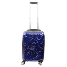 DISNEY 22in STITCH Blue Textured Hardcase Exp...