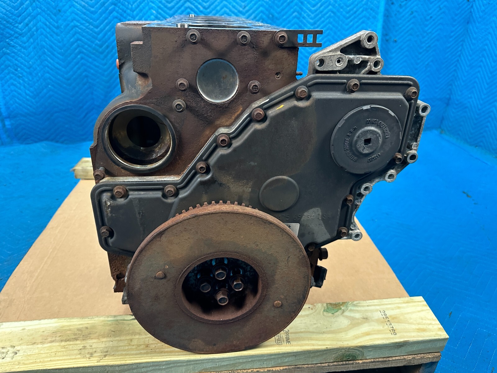 RAM 2500 3500 6.7L Diesel Cummins Engine Cylinder Short Block 128K 2013-2018 OEM