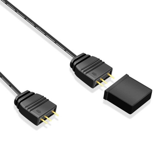 RGB LED Strip Splitter Cable 1 to 4 Ports ARGB LED Connector 3Pin 5V Wire - Picture 4 of 8