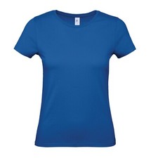 Womens Crew Neck T-Shirt Short Sleeve Round Neck Tops Ladies Cotton Regular Fit
