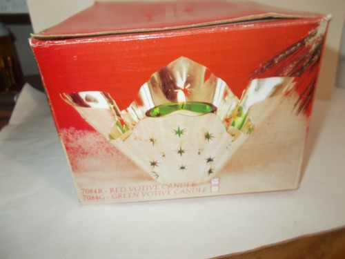 VINTAGE 1993 GODINGER HOLIDAY COLLECTION SILVER PLATE HANDKERCHIEF VOTIVE NOS - Picture 12 of 16
