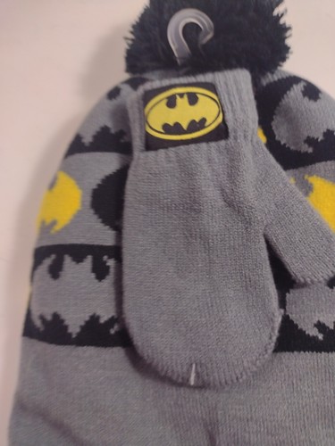 Batman DC Comics Accessories Children/Boys Hat & Glove 2 Piece Set - Picture 4 of 4