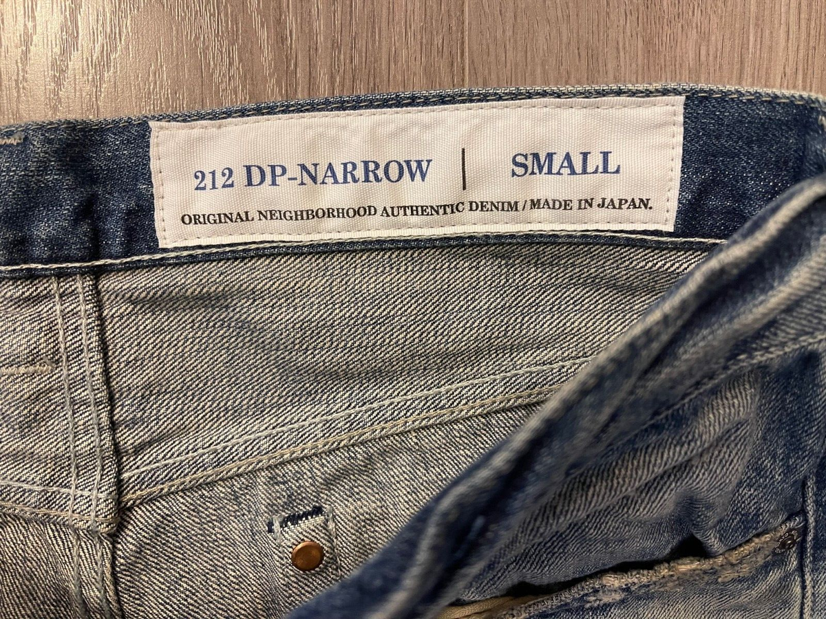 NEIGHBORHOOD 212 Savage Denim DP Narrow Pants indigo jeans