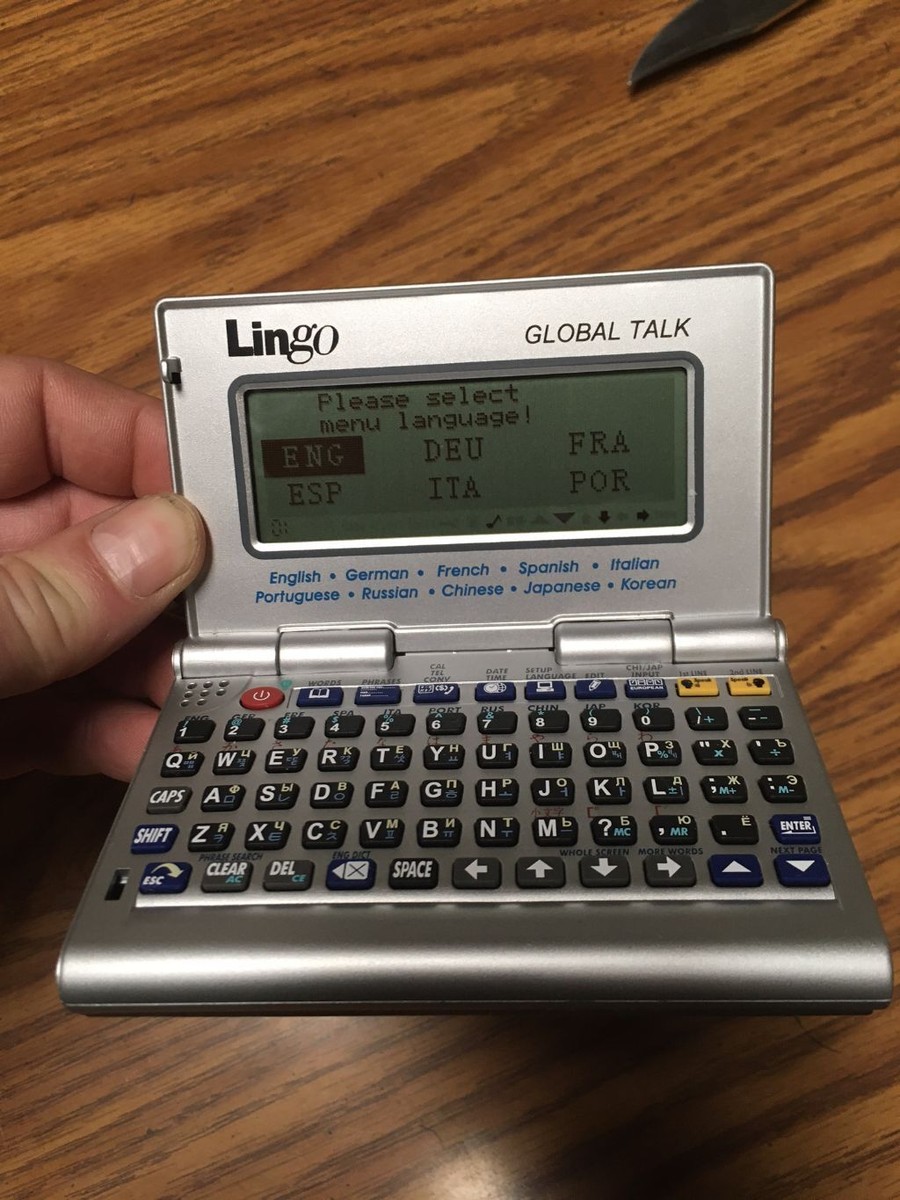 LINGO Global Talk GT-1 Talking Language Translator Vacation 10