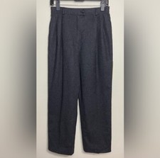 Pendleton Vintage Women's 100  Virgin Wool High Rise Pleated Pants, Size 12P