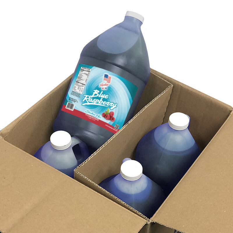 Slushee Frozen Drink Mix - MIXED CASE SELECTION - 4 GALLON C