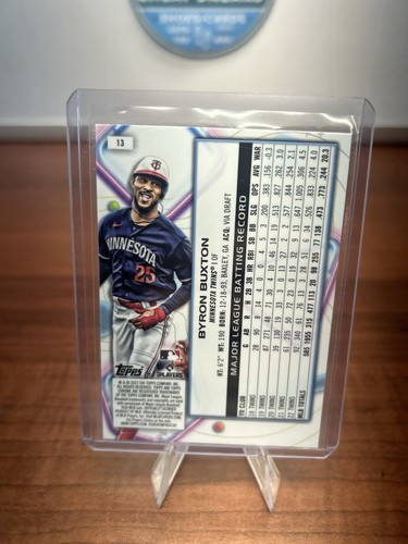 Byron Buxton 2023 Topps Cosmic Chrome #13 - Bild 2 von 2