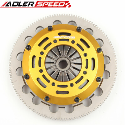 ADLERSPEED Racing Clutch Twin Disc Kit for 2002-2005 VW Golf Jetta Beetle 1.8L
