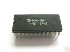(10PCS) HM-6116P-3 INTEGRATED CIRCUIT DIP HM6116P3 (LOT OF 10)