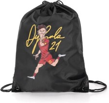 AS Roma Gymsack Dybala, Unisex-Adulto, Nero, Standard