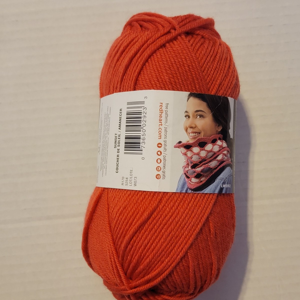 Red Heart Chic Sheep 100% Merino wool yarn | eBay