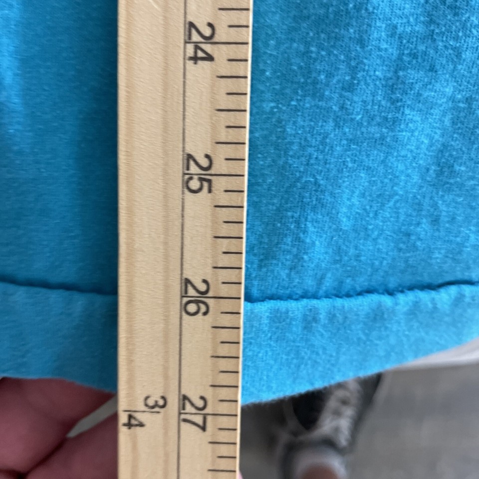 Ecko Unlimited TShirt Men's L Teal Logo Embellished Short Sleeve Crew