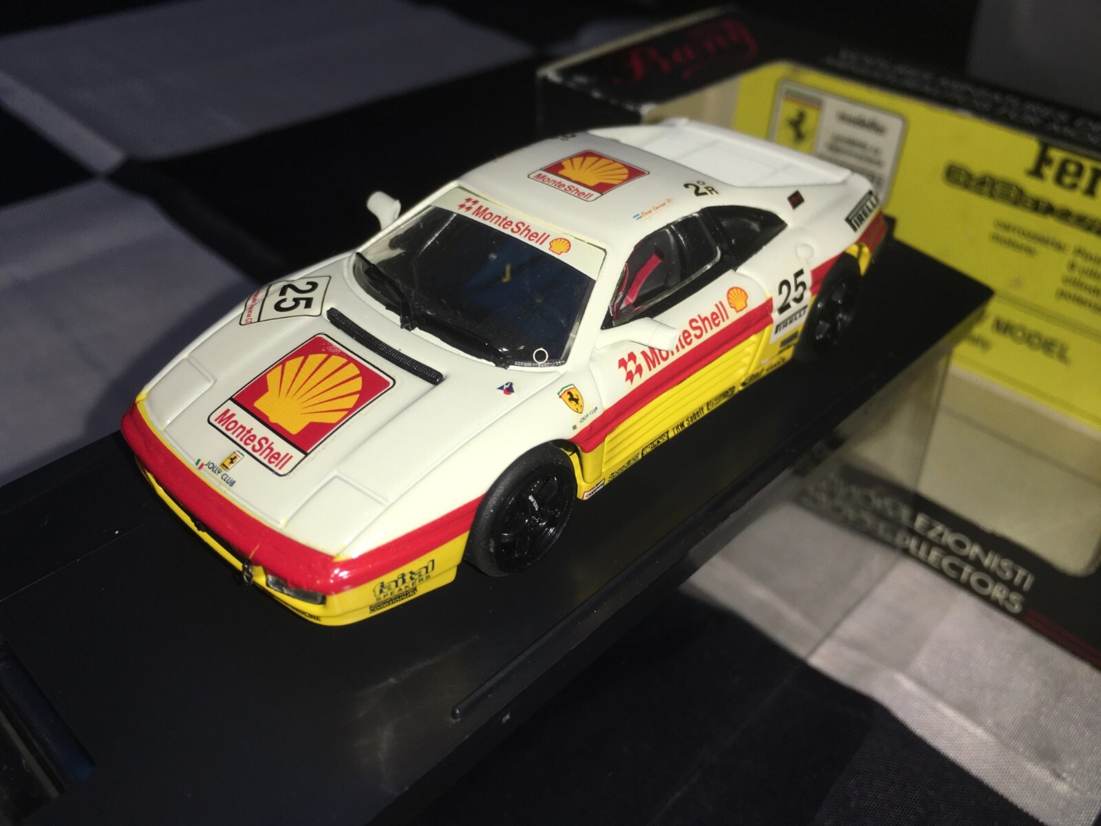1:43 Bang #8018 Oscar Larrauri Ferrari 348 Supercar GT #25 1993