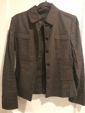 Ellie Tahari Linen Blazer Size S
