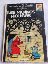 GIL JOURDAN LES MOINES ROUGES 1967 TILLIEUX  BD