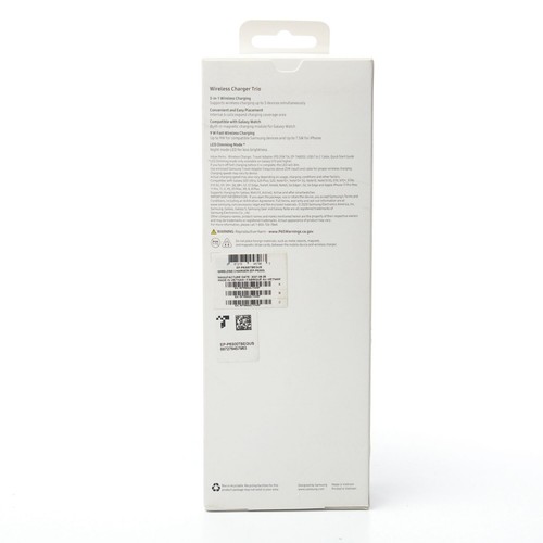 Samsung Wireless Charger Trio - Black - Zdjęcie 2 z 2