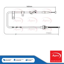 Fits Land Rover Freelander 1.8 2.0 TD4 Hand Brake Cable Rear Left Apec