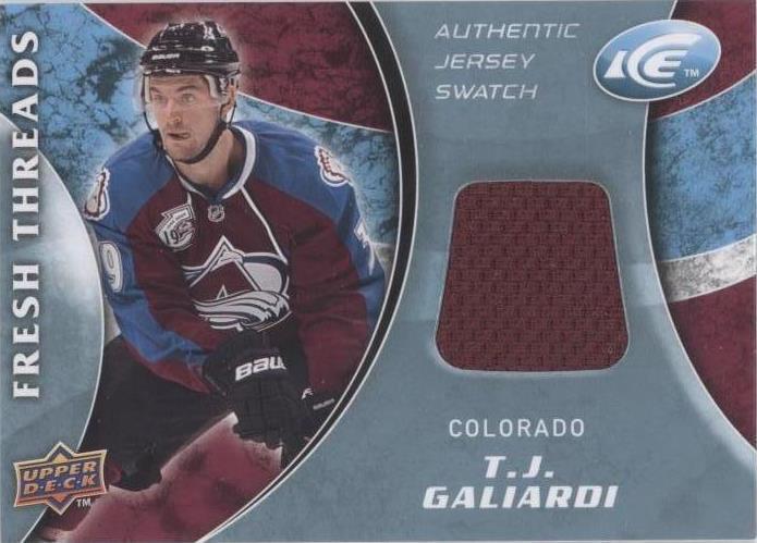 2009-10 Upper Deck Ice - T.J. Galiardi #FT-TG - 1 of 1