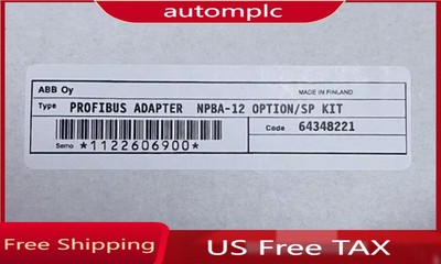 NEW ABB Profibus Adapter NPBA-12 64348221 US Free TAX