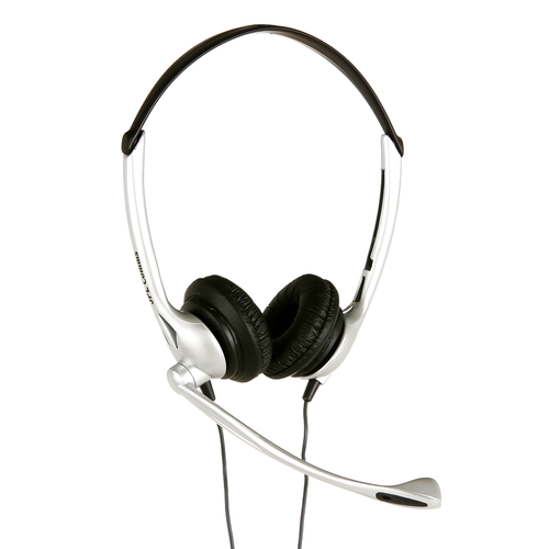 JPL JAC Binaural Telephone Headset RJ11