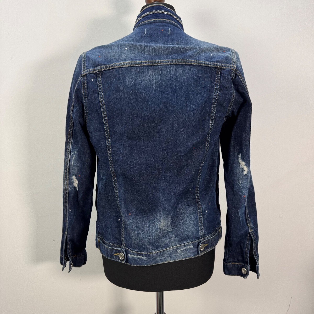Dsquared2 Over Patches Denim Jacket | eBay
